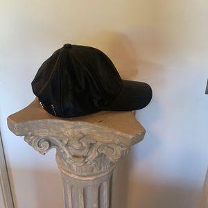 Imitation Leather Baseball Cap